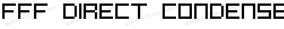 FFF Direct Condensed字体转换